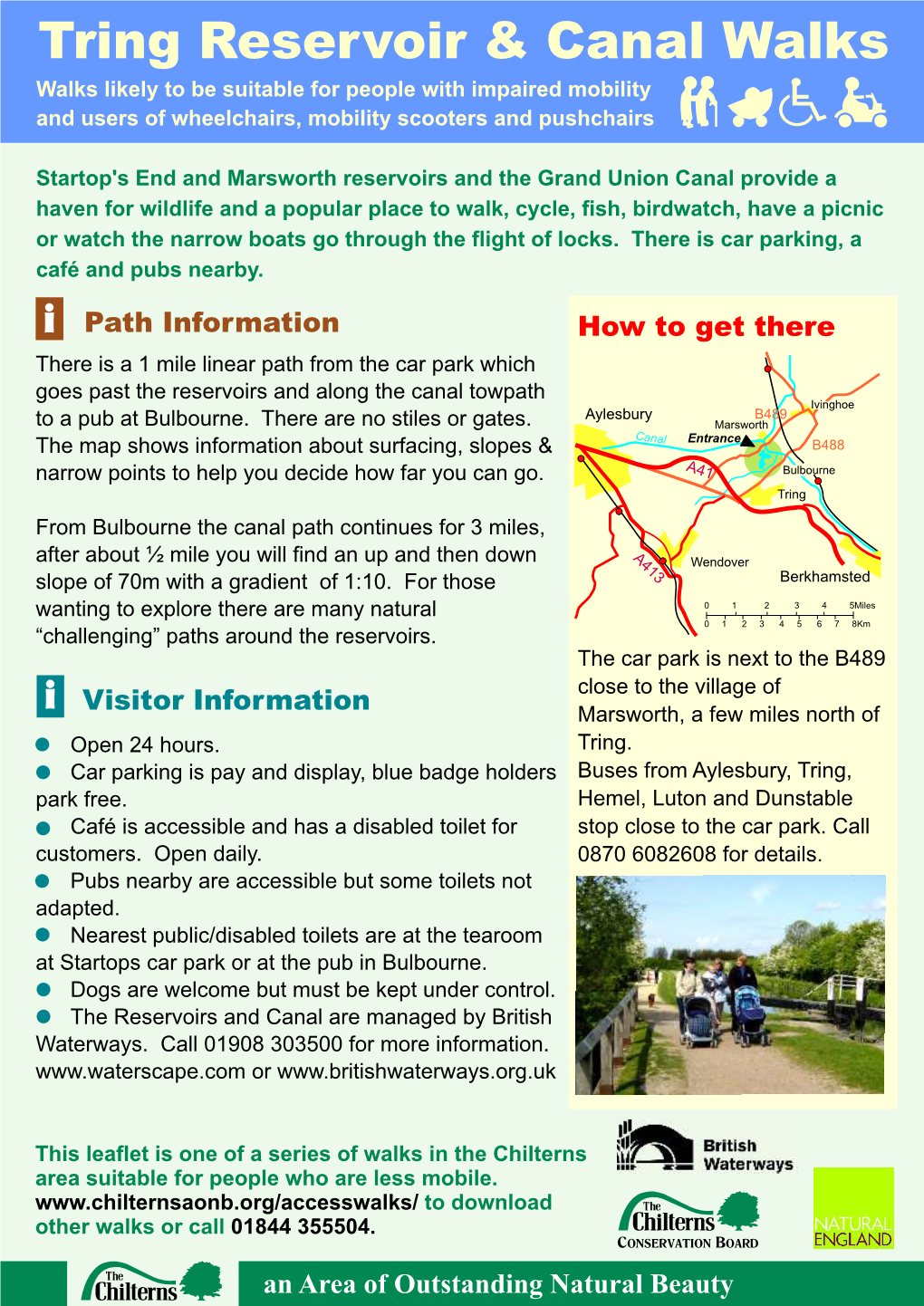 Tring Reservoir & Canal Walks