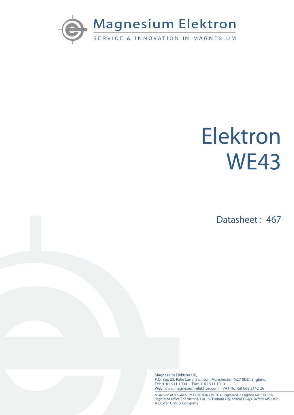 Elektron WE43