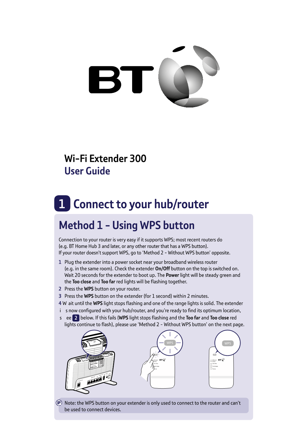 Wi-Fi Extender 300 User Guide