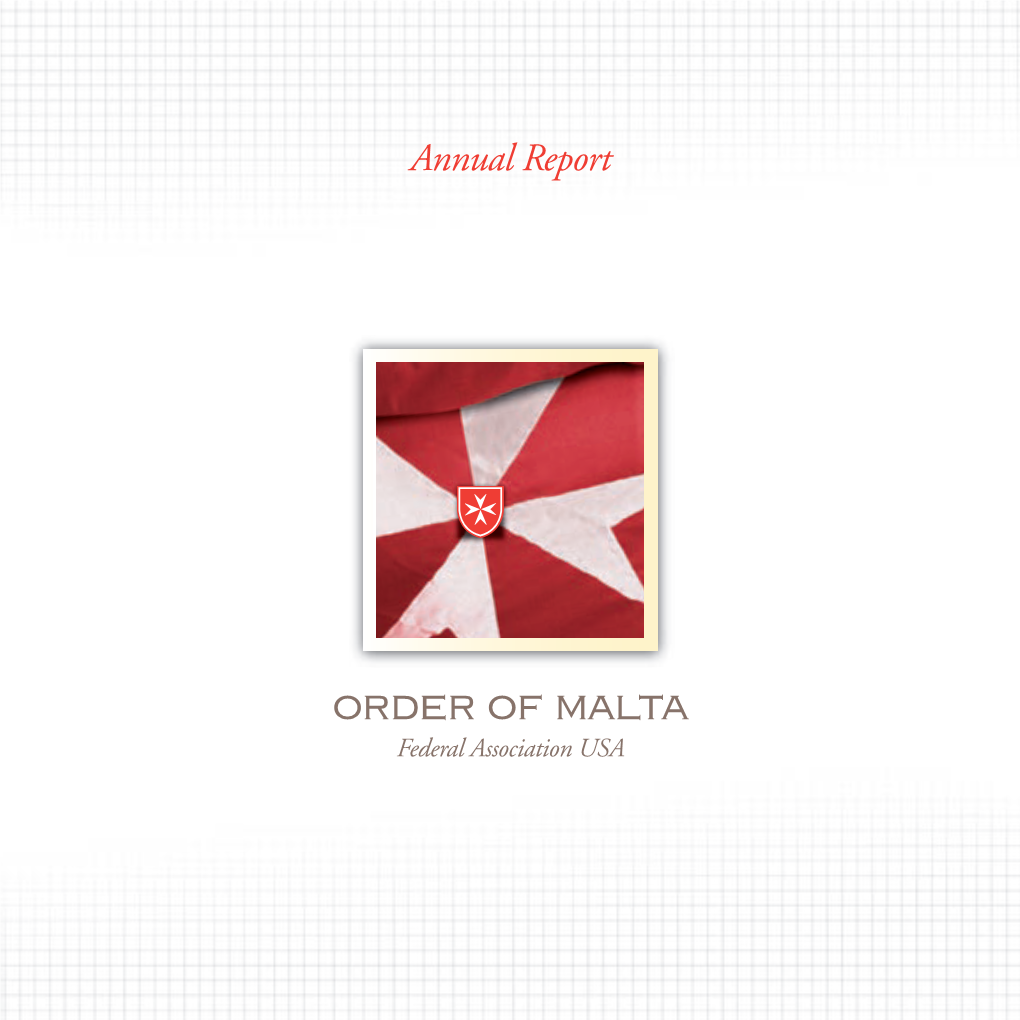 Order of Malta Federal Association USA Ofﬁ Cers and Directors of the Federal Association