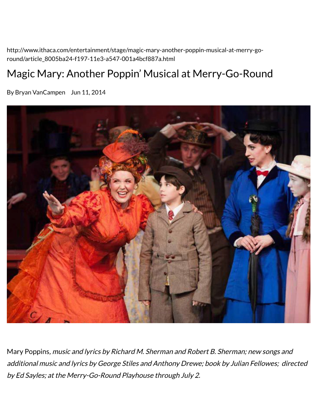 Magic Mary: Another Poppin’ Musical at Merry-Go-Round