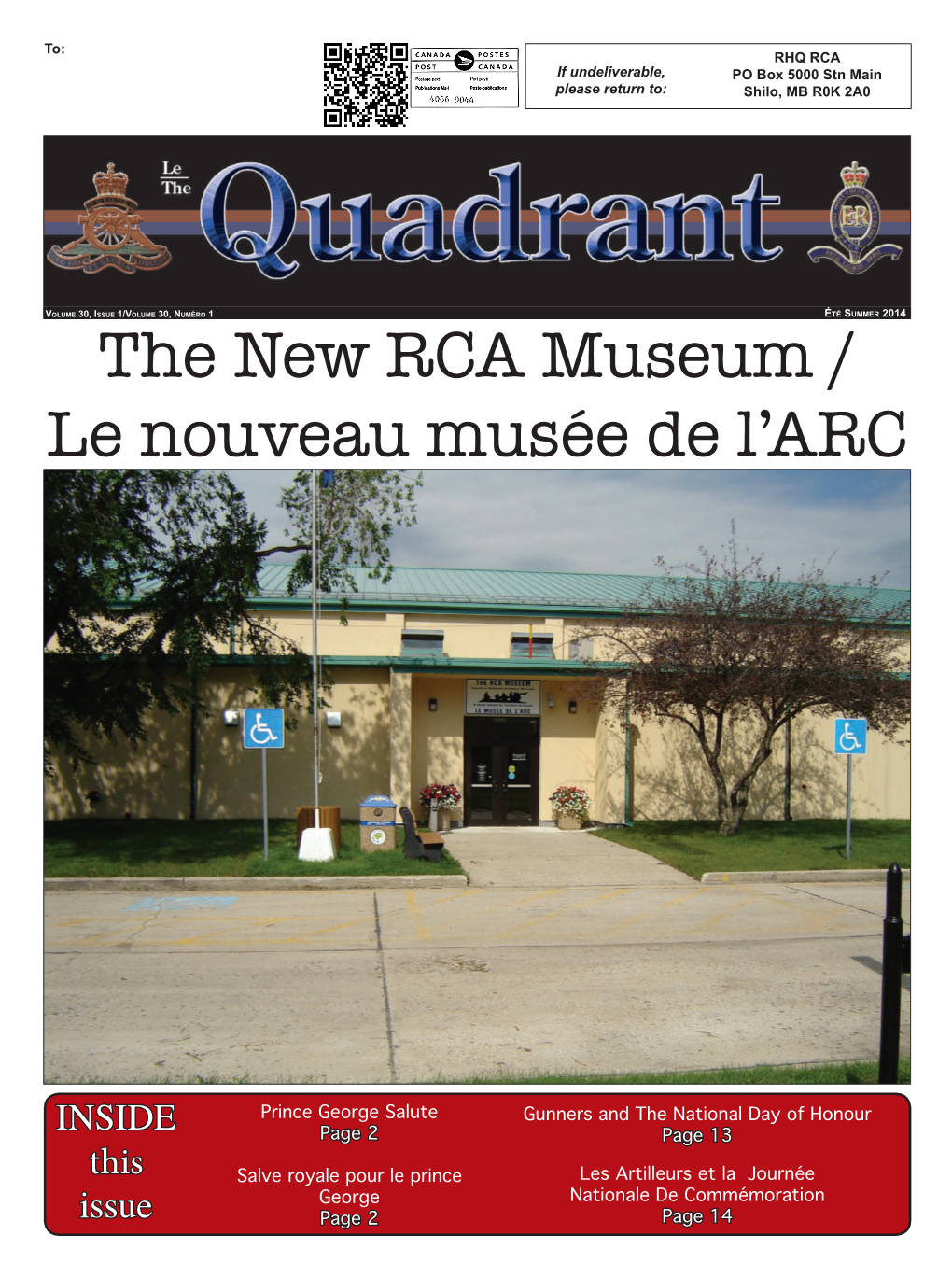 The New RCA Museum / Le Nouveau Musée De L'arc