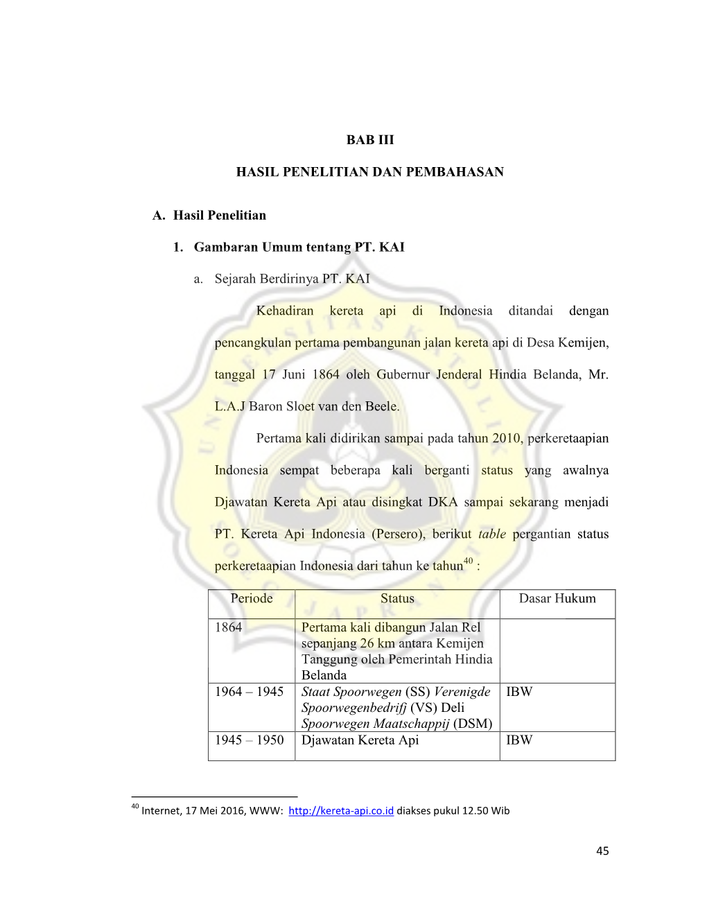 BAB III HASIL PENELITIAN DAN PEMBAHASAN A. Hasil Penelitian