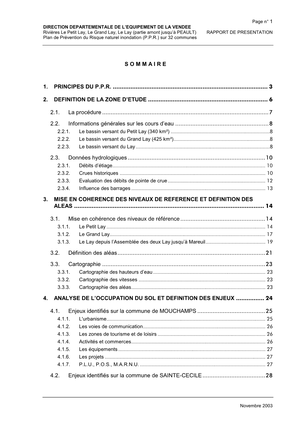 Rapport De Présentation