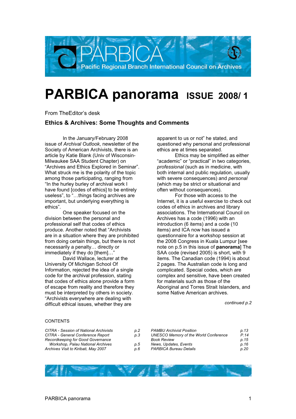 Panorama 2008/1 (Pdf, 289Kb)