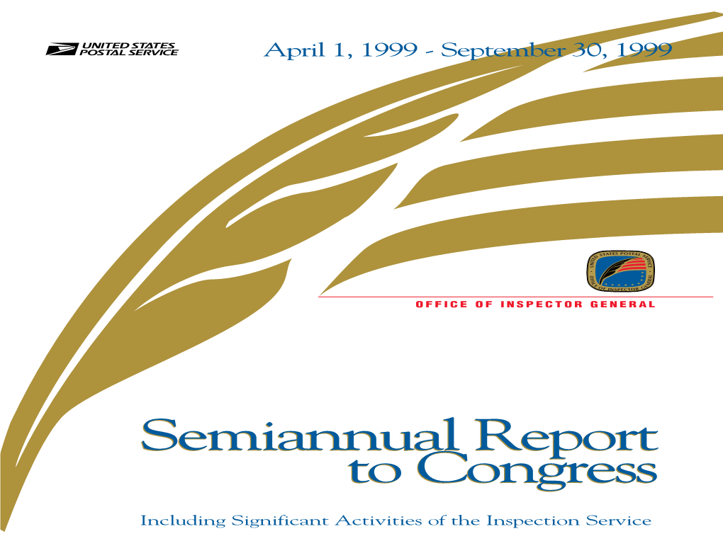 Semiannual Report to Congress