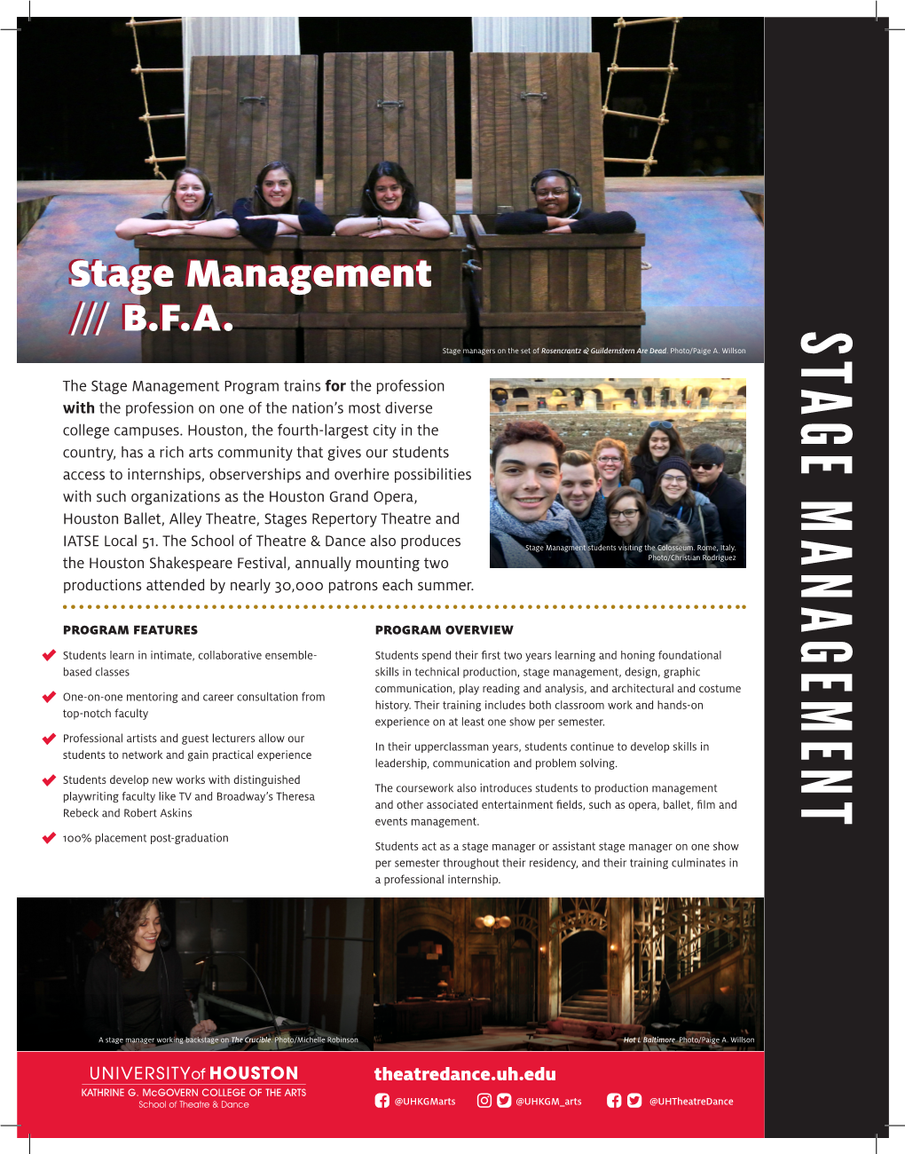 Stage Managementmanagement