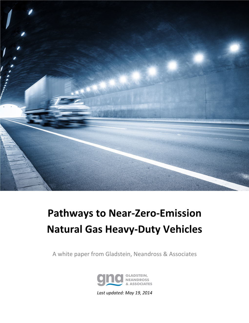 Pathways to Near-Zero-Emission Natural Gas Heavy-Duty Vehicles