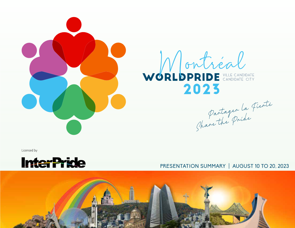 Worldpride Candidate City 2023