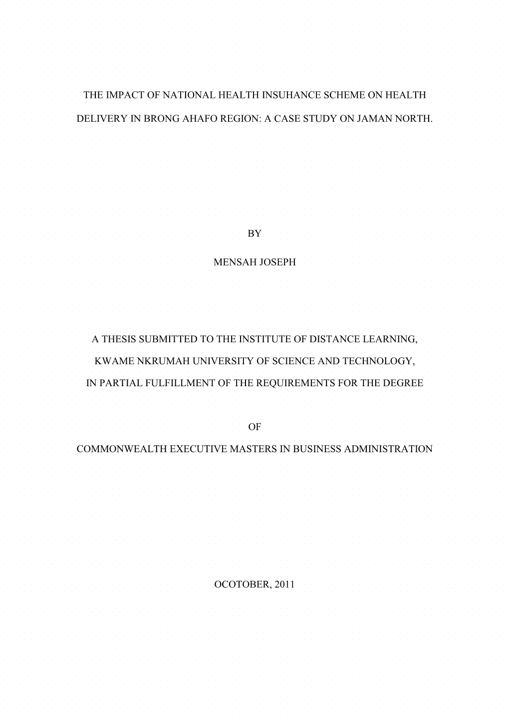 MENSAH JOSEPH THESIS 2011.Pdf