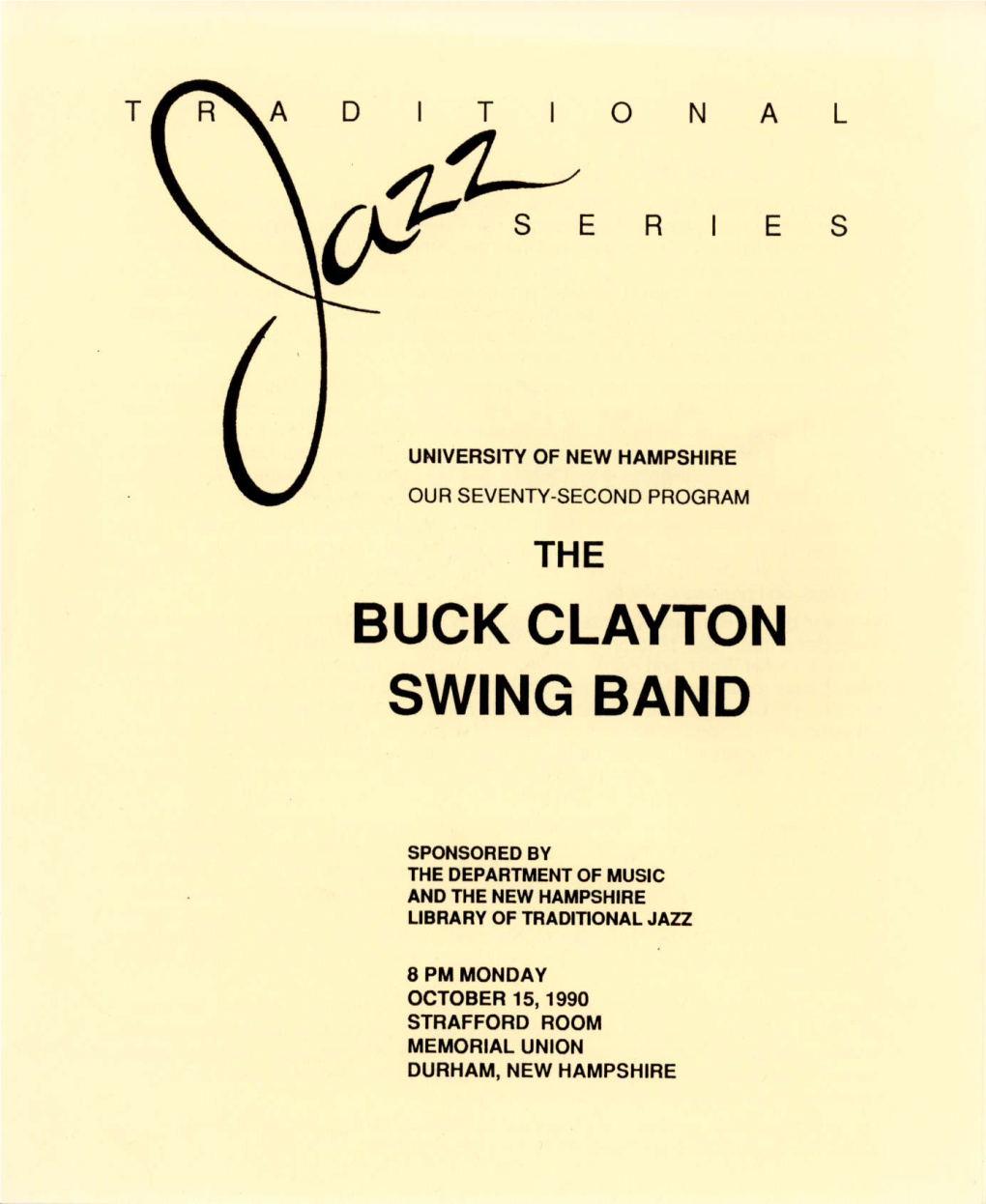 Buck Clayton Swing Band