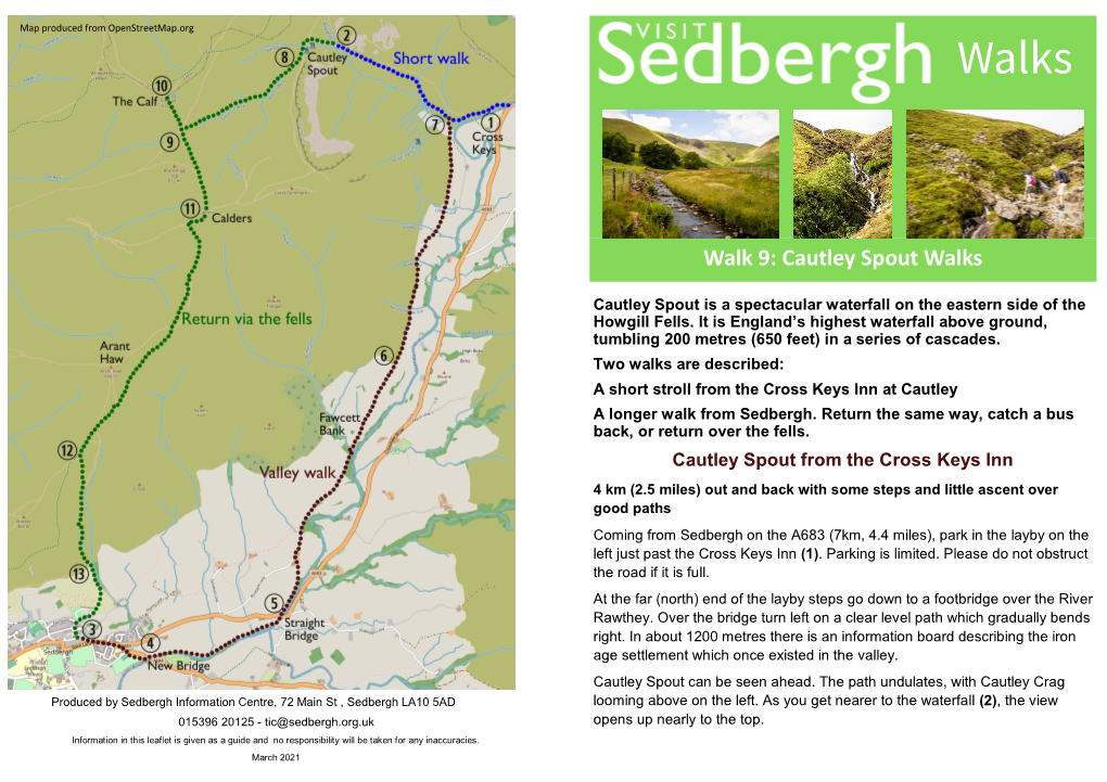 Cautley Spout Walks