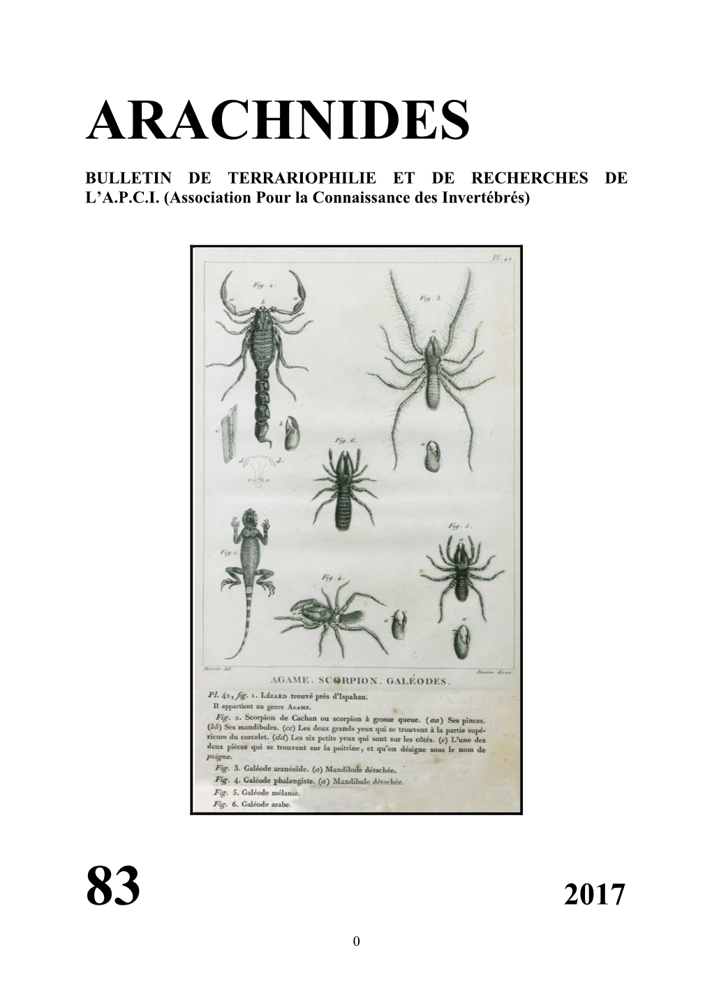 Arachnides 83