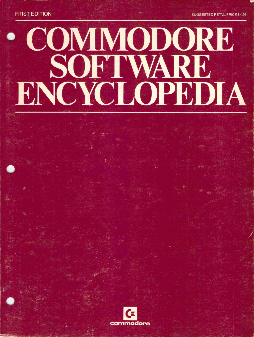 Commodore Software Encyclope