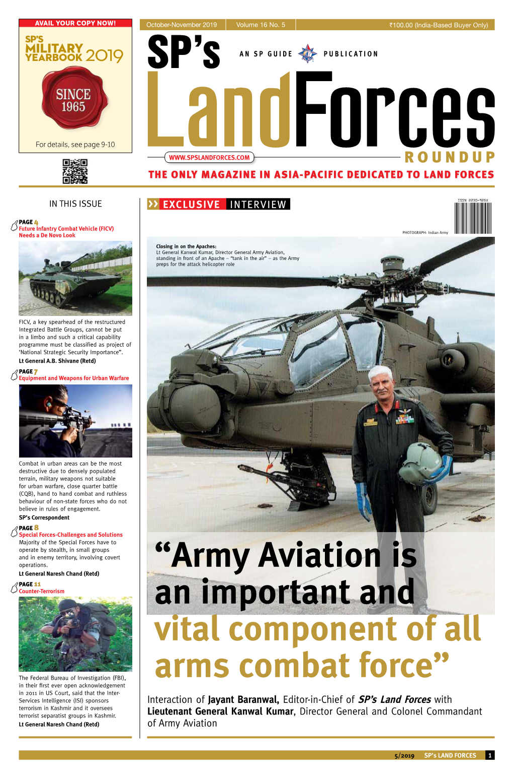 Army Aviation Is an Important and Vital Component of All