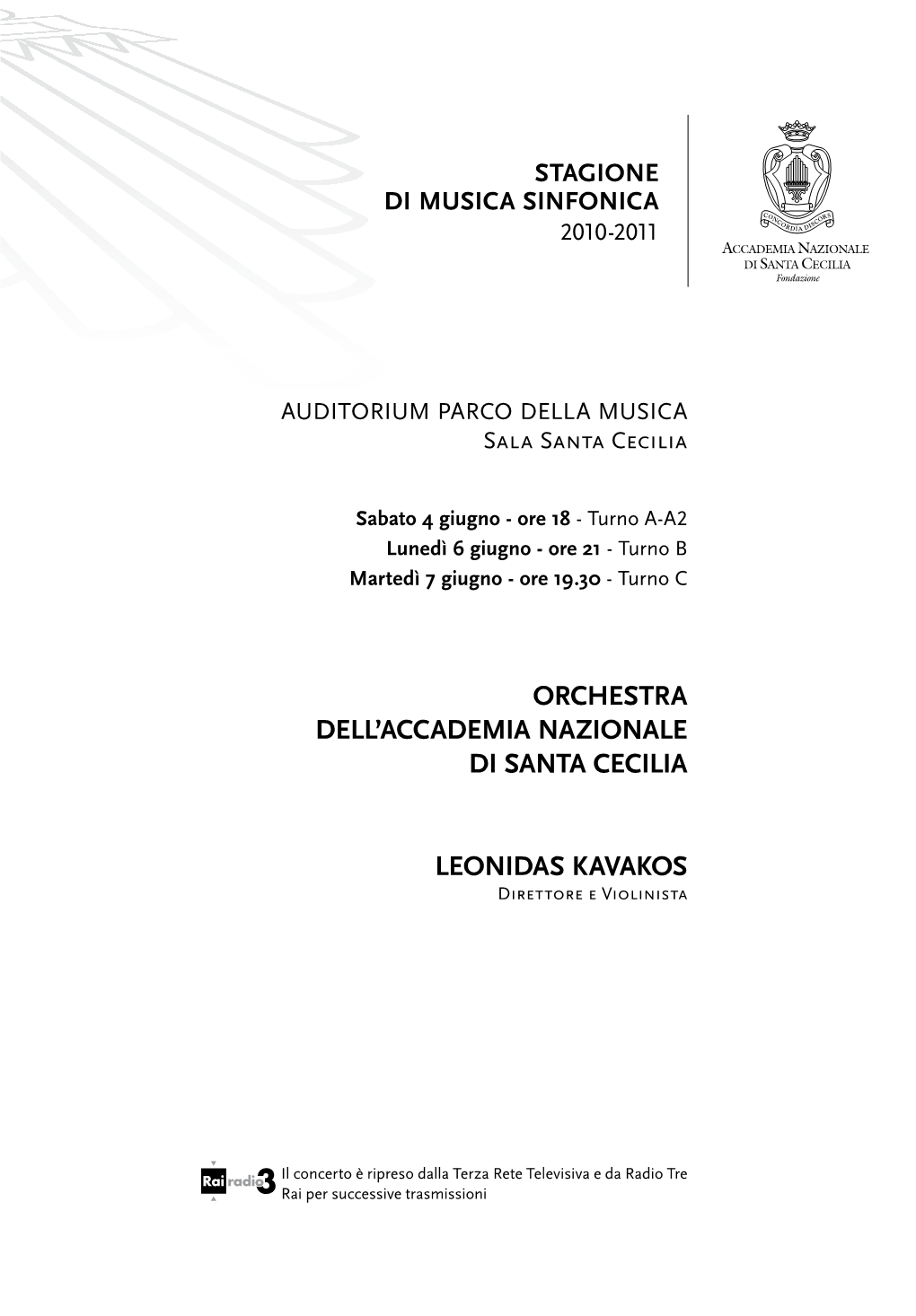 Orchestra Dell'accademia Nazionale Di Santa Cecilia