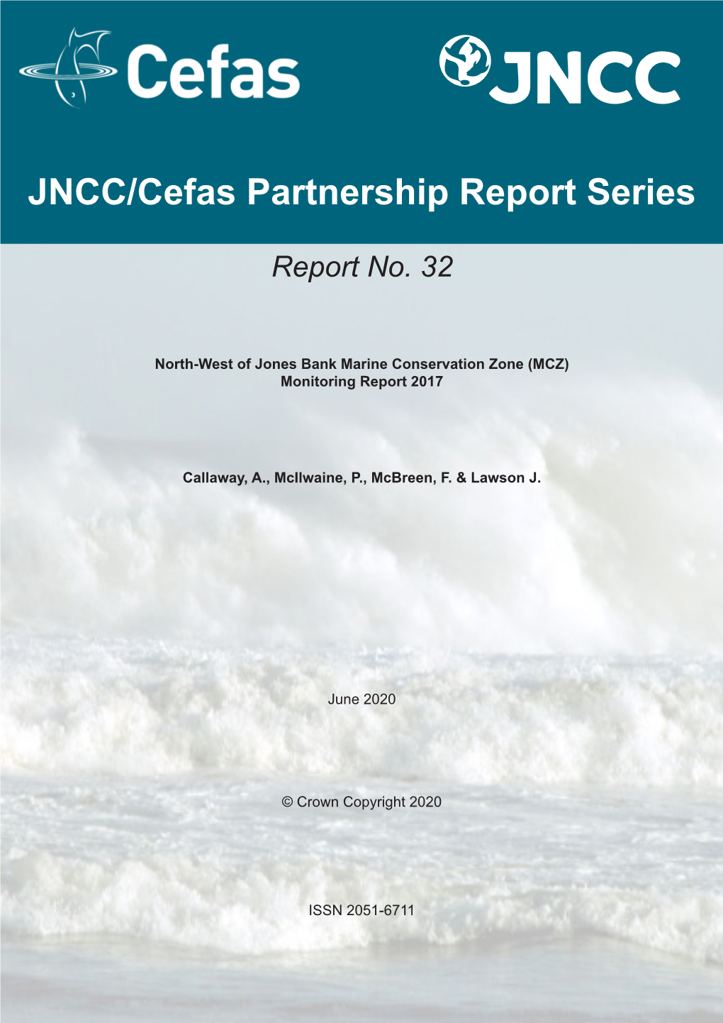 North-West of Jones Bank Marine Conservation Zone (MCZ) Monitoring Report 2017