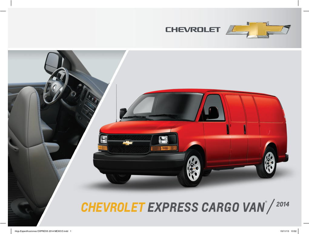 Chevrolet Express Cargo Van® 2014