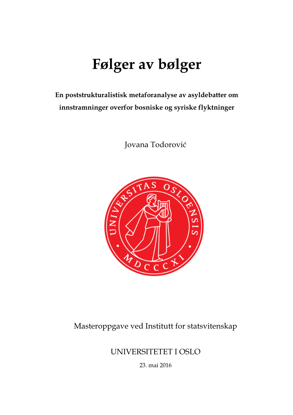 Følger Av Bølger