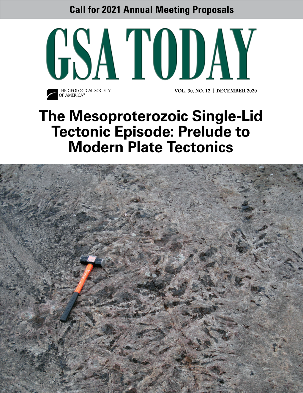 Stern, R.J., 2020. the Mesoproterozoic Single-Lid Tectonic Episode