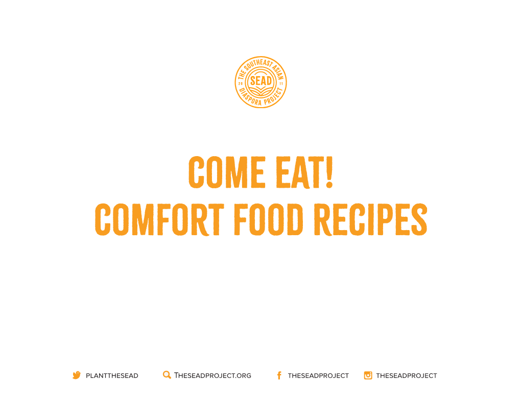 Come Eat! Comfort F D Recipes