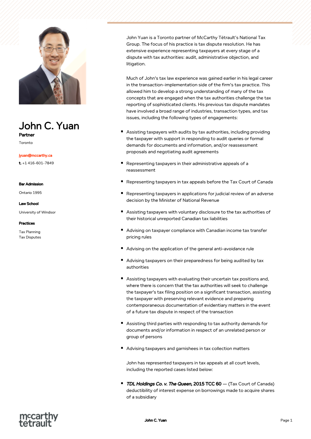 John C. Yuan Group