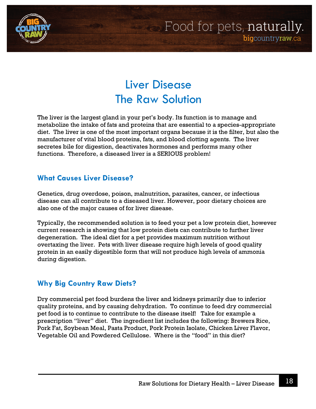 Liver Disease the Raw Solution