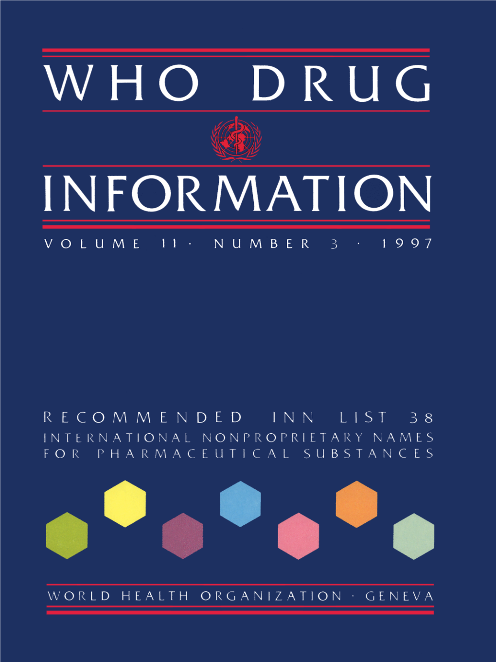 WHO Drug Information Vol. 11, No. 3, 1997