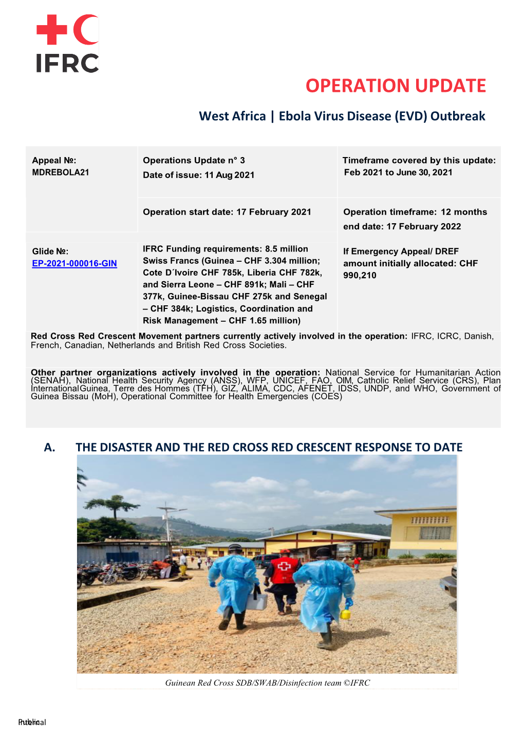 Ebola Virus Disease (EVD) Outbreak