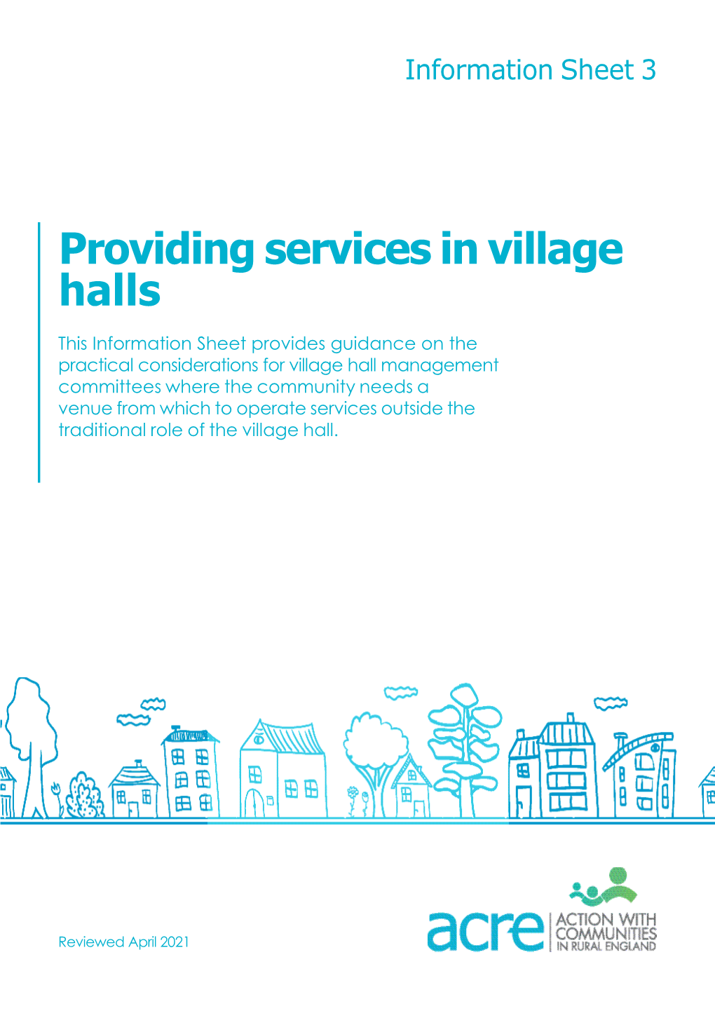 Providing Services in Village Halls