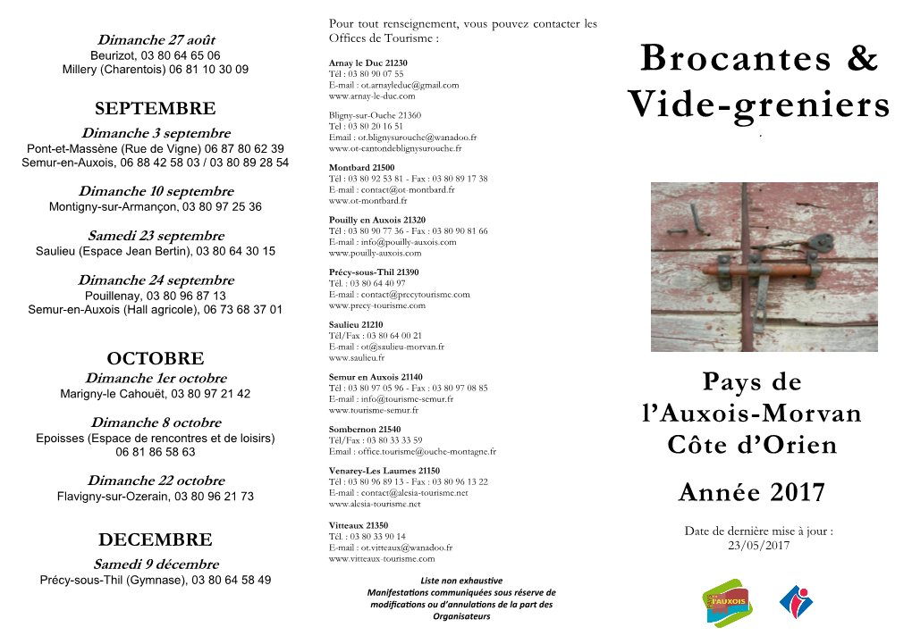 Brocantes & Vide-Greniers