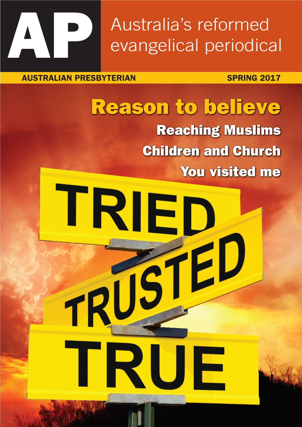 SPRING 2017 Reason to Believe Reaching Muslims Children and Church You Visited Me Editorial