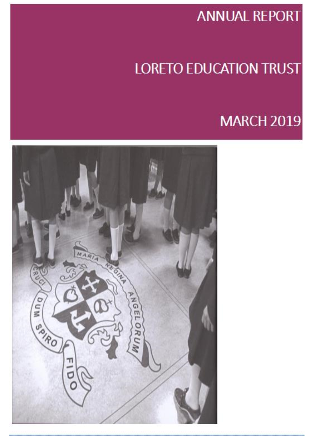 Annual Report March 2019