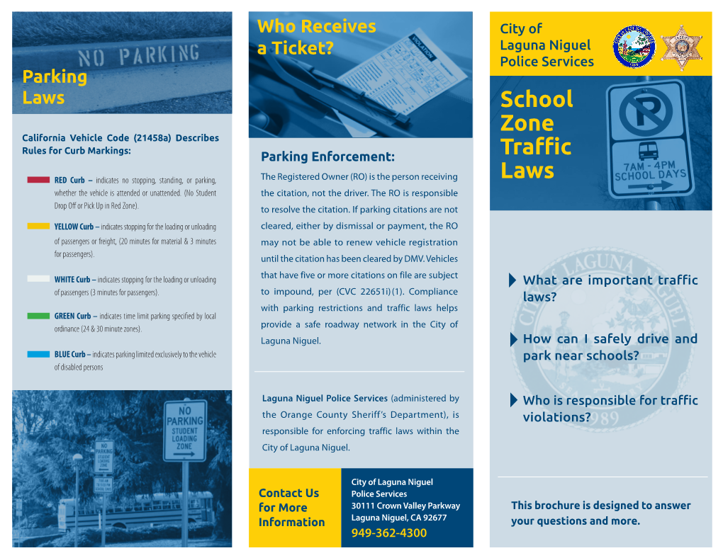 School Zone Traffic Laws