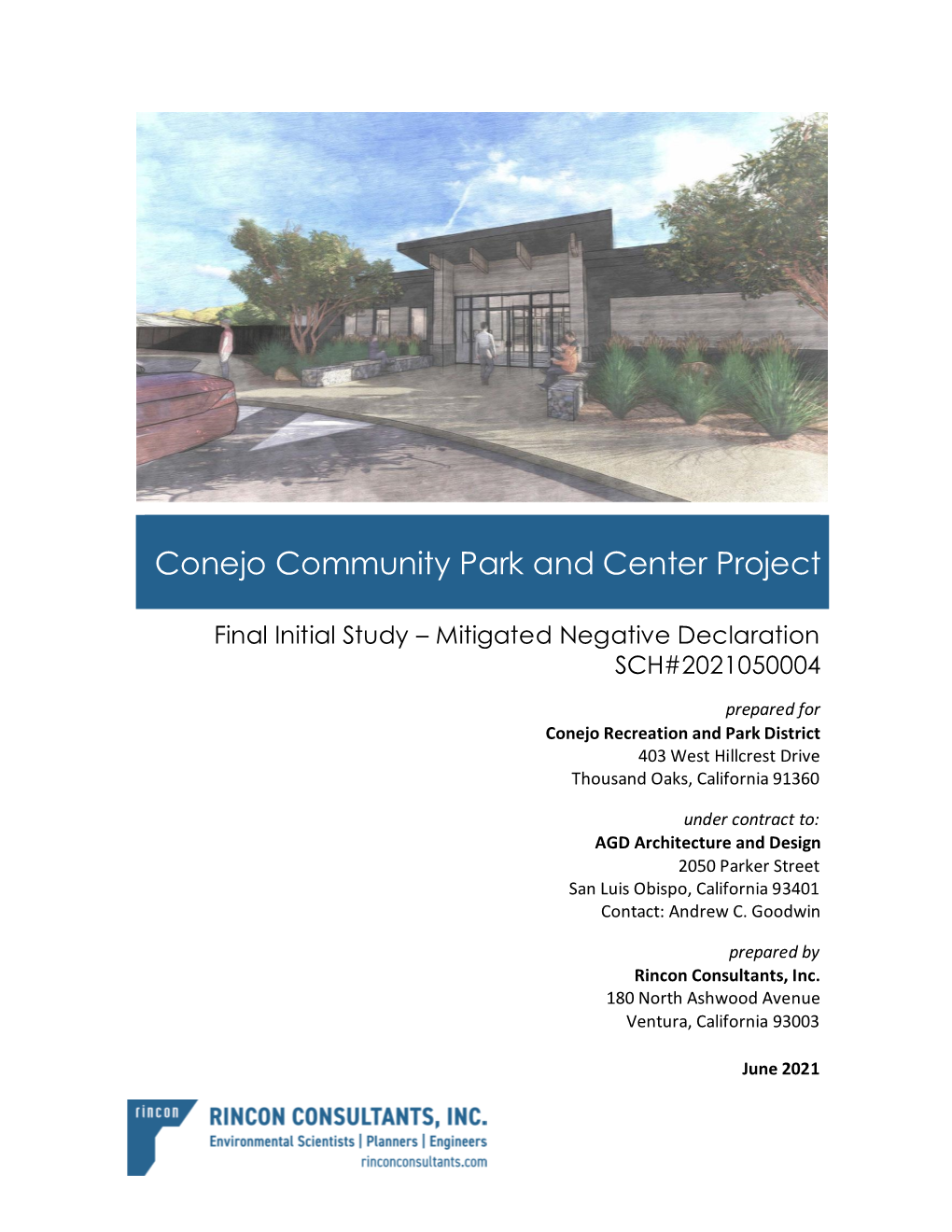 Conejo Community Park and Center Project