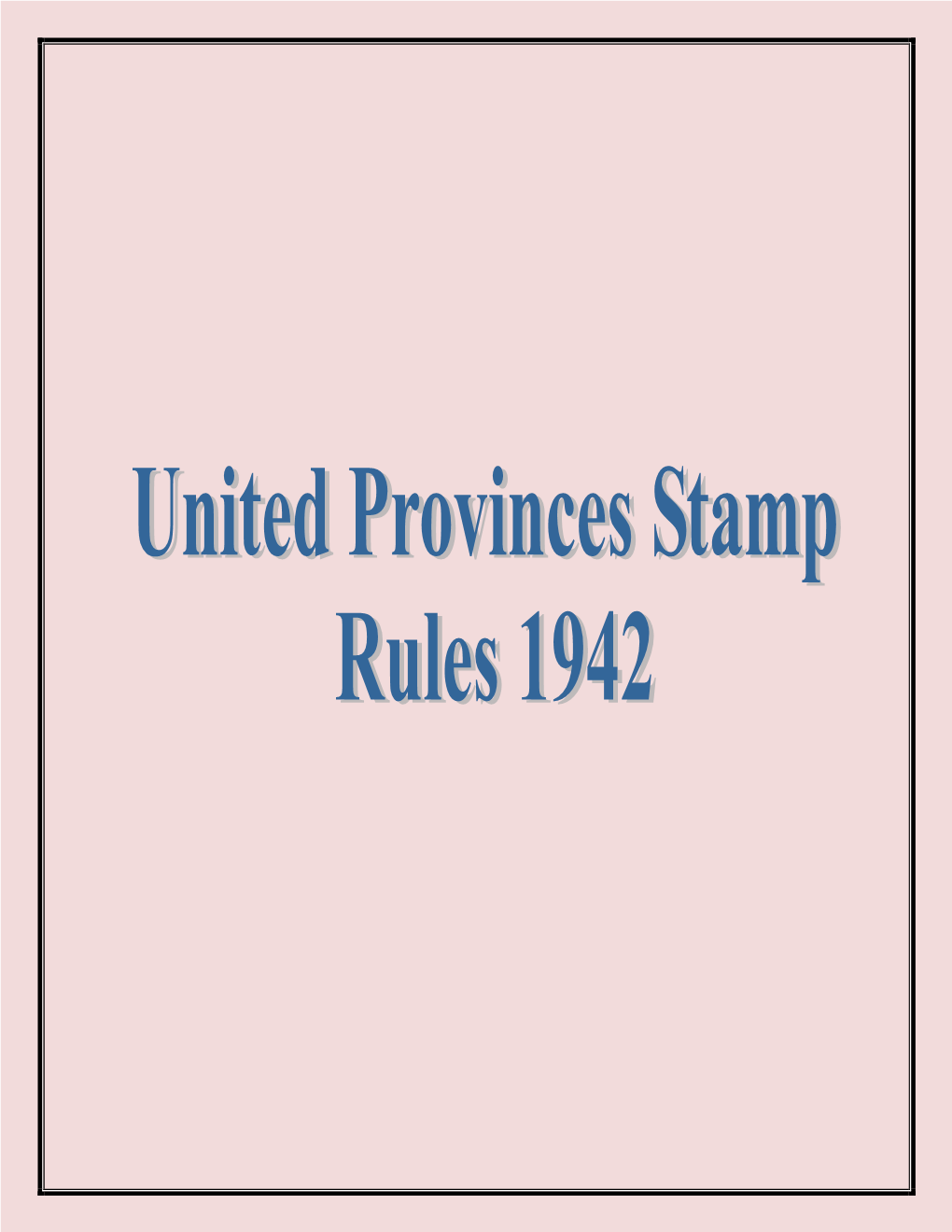 354. Cancellation of Adhesive Stamps