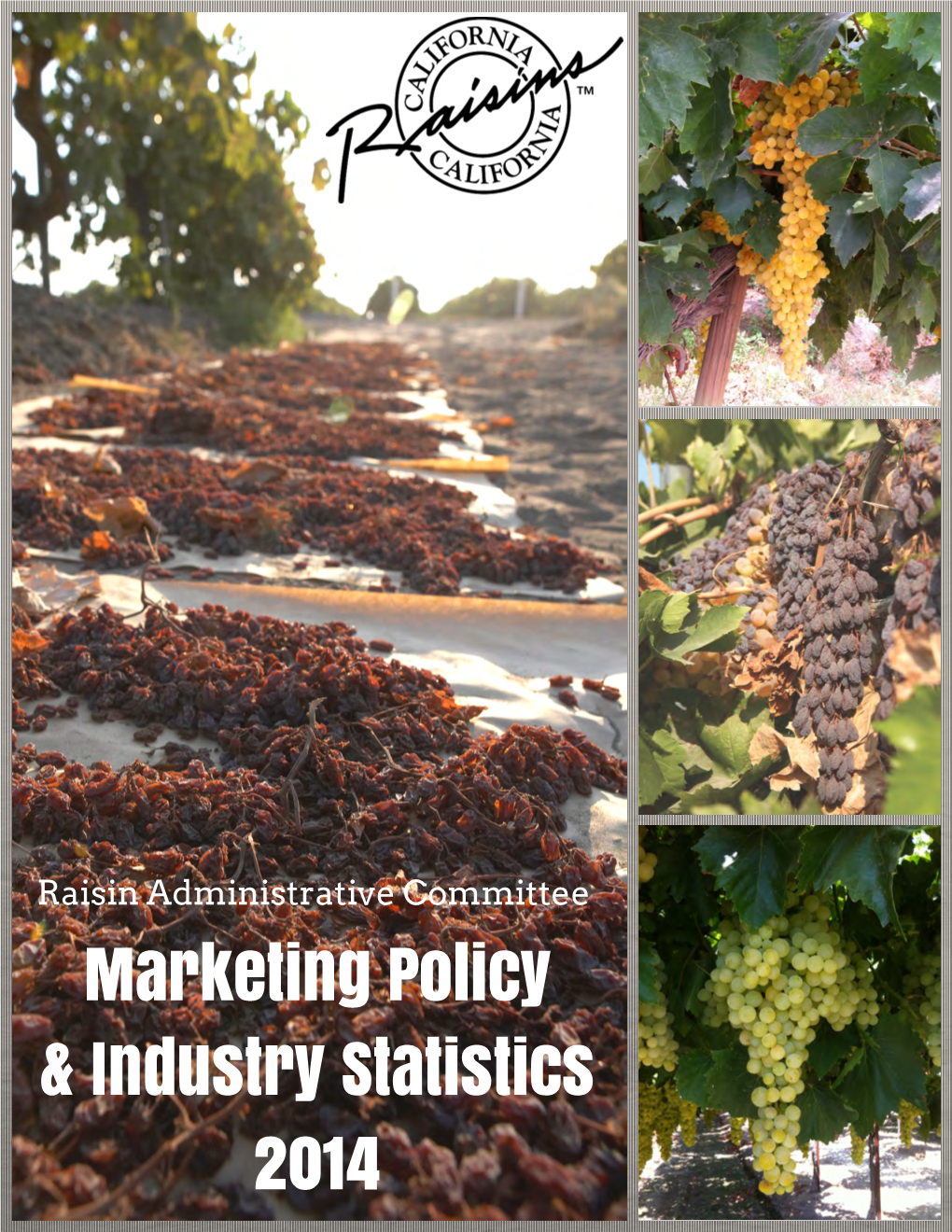 Raisin Administrative Committee Marketing Policy & Industry Statistics 2014