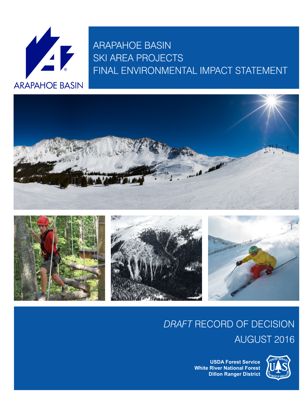 Arapahoe Basin Ski Area Projects Final Environmental Impact Statement