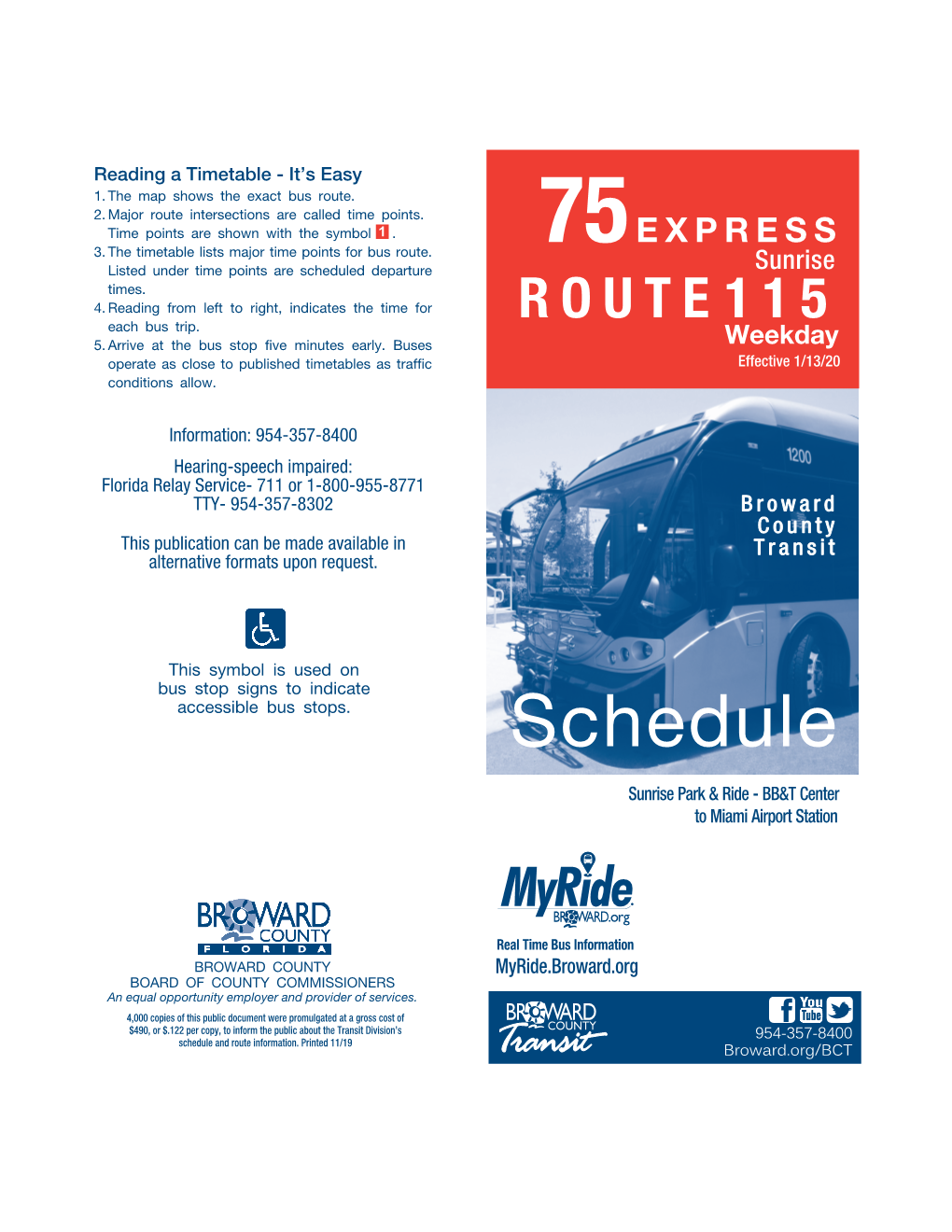 75 Express Route