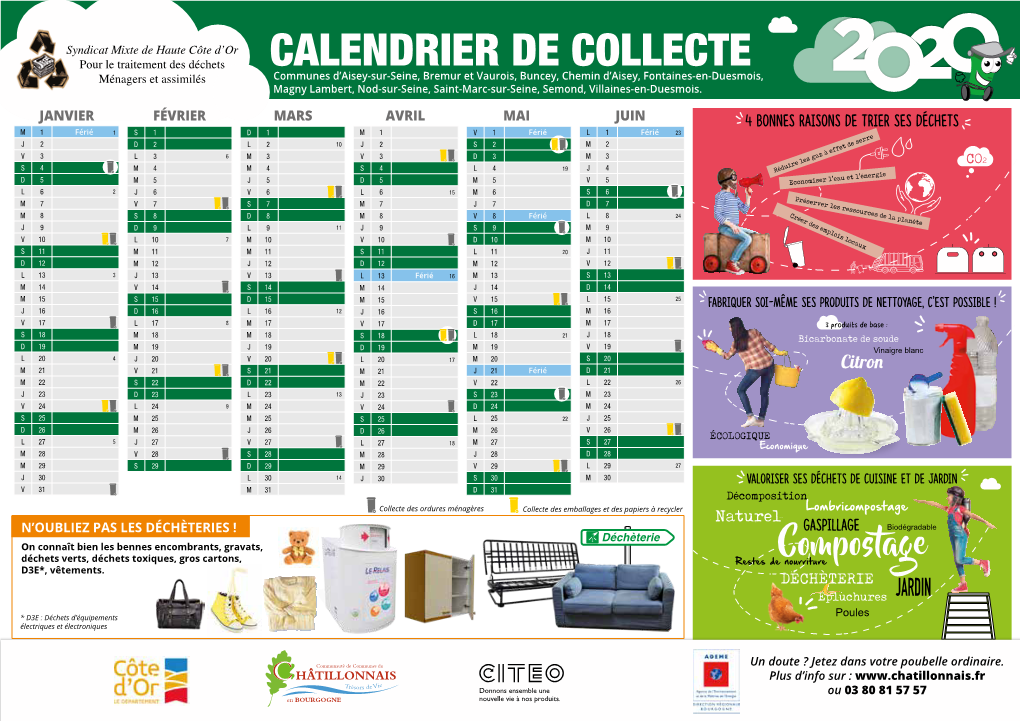 Calendrier De Collecte