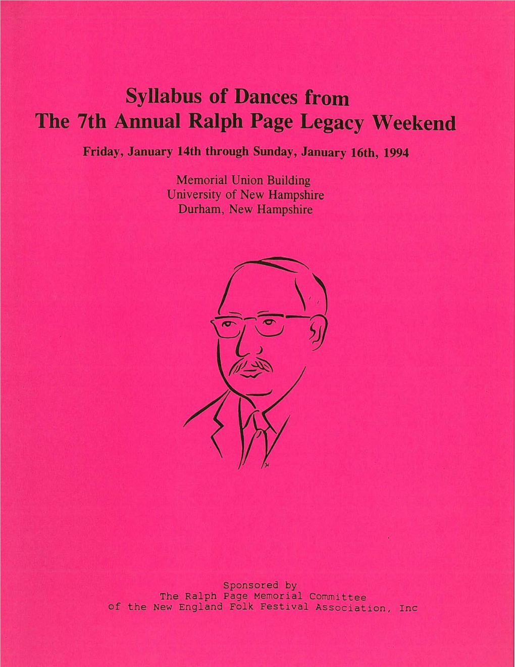 Syllabus of Dances From