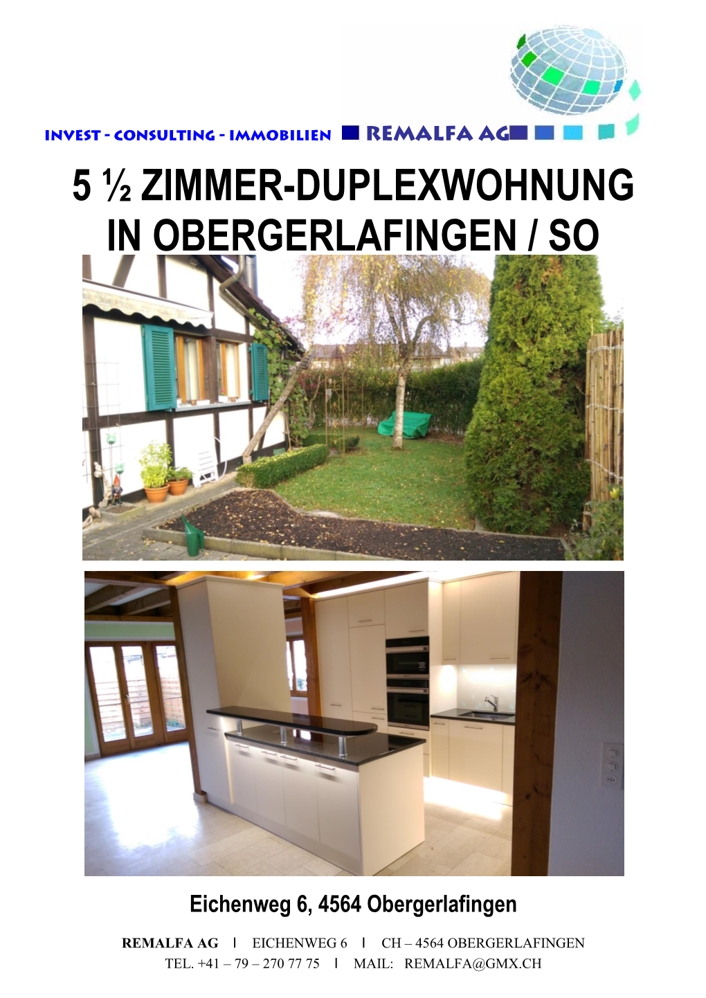 4,5-Zimmer-Eigentumswohnung Grüttstrasse 11 4563 Gerlafingen