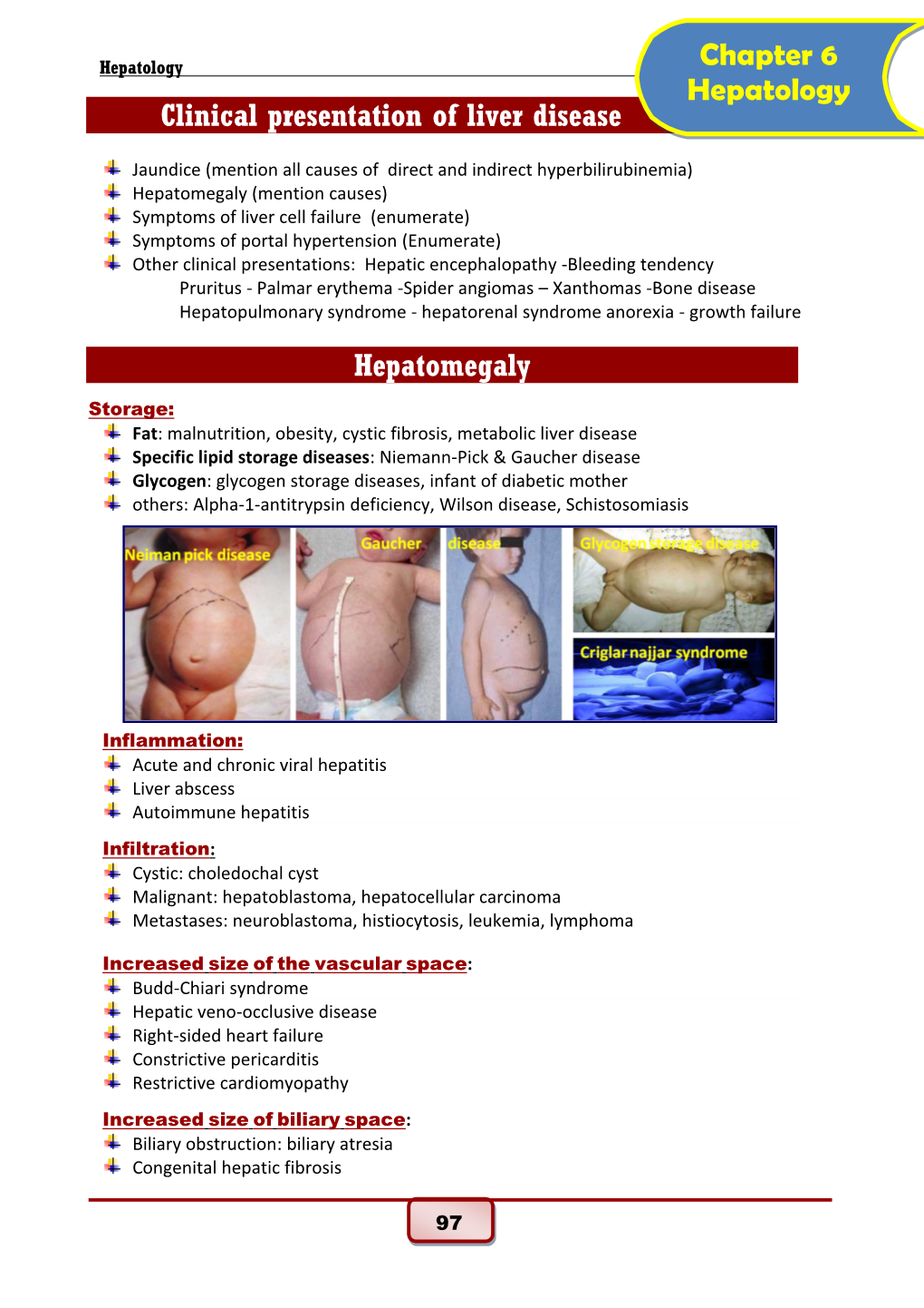 Clinical Presentation of Liver Disease Hepatomegaly Chapter 6 Hepatology