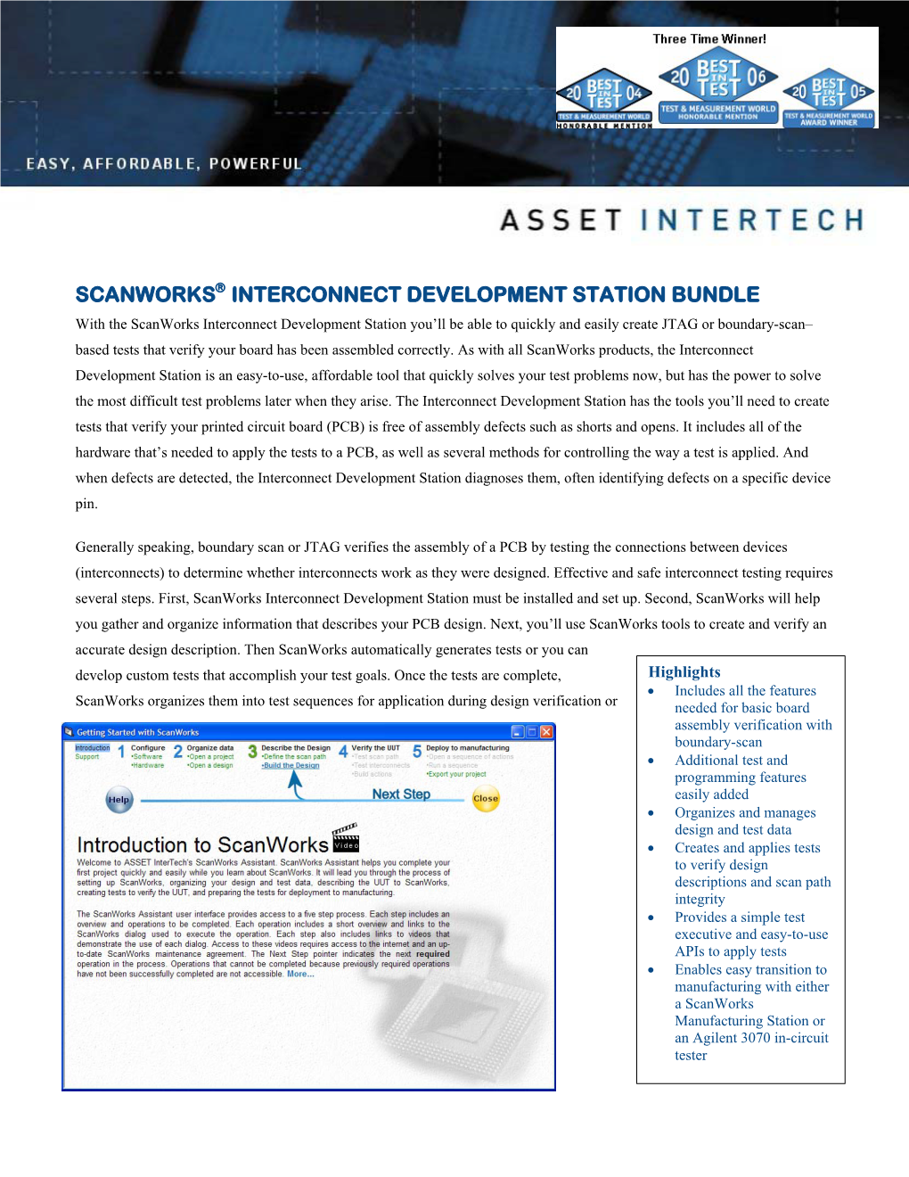 Scanworks Interconnect Development Station Bundle