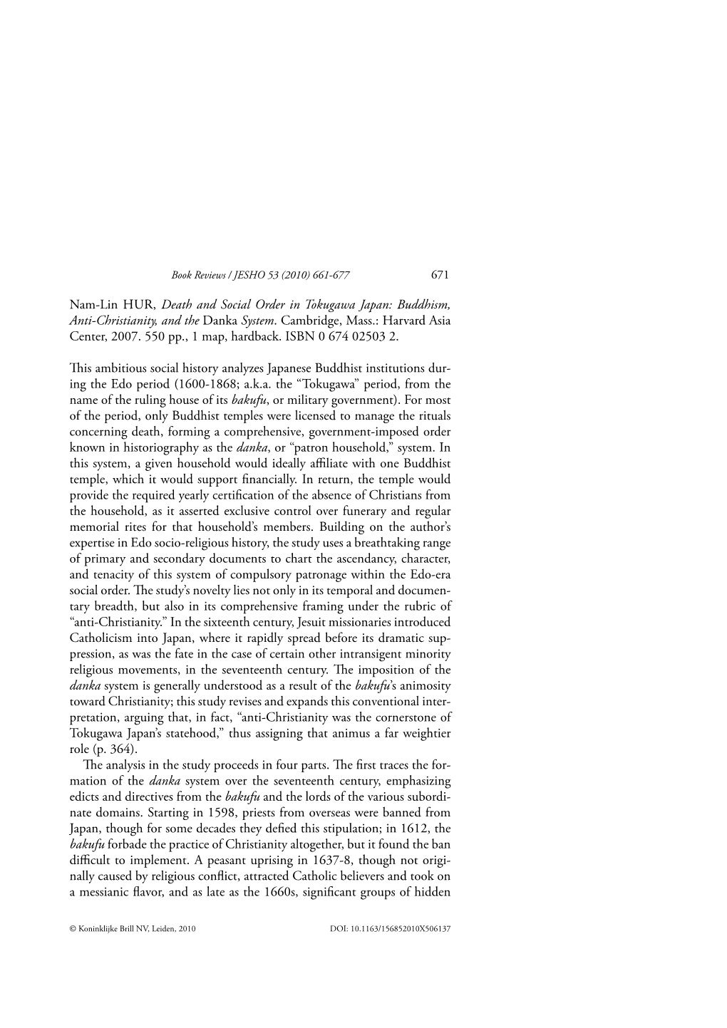 Buddhism, Anti-Christianity, and the Danka System. Cambridge, Mass.: Harvard Asia Center, 2007