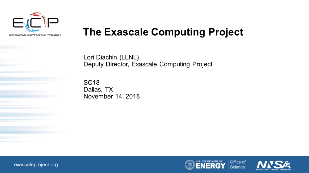 Challenges of Exascale Computing