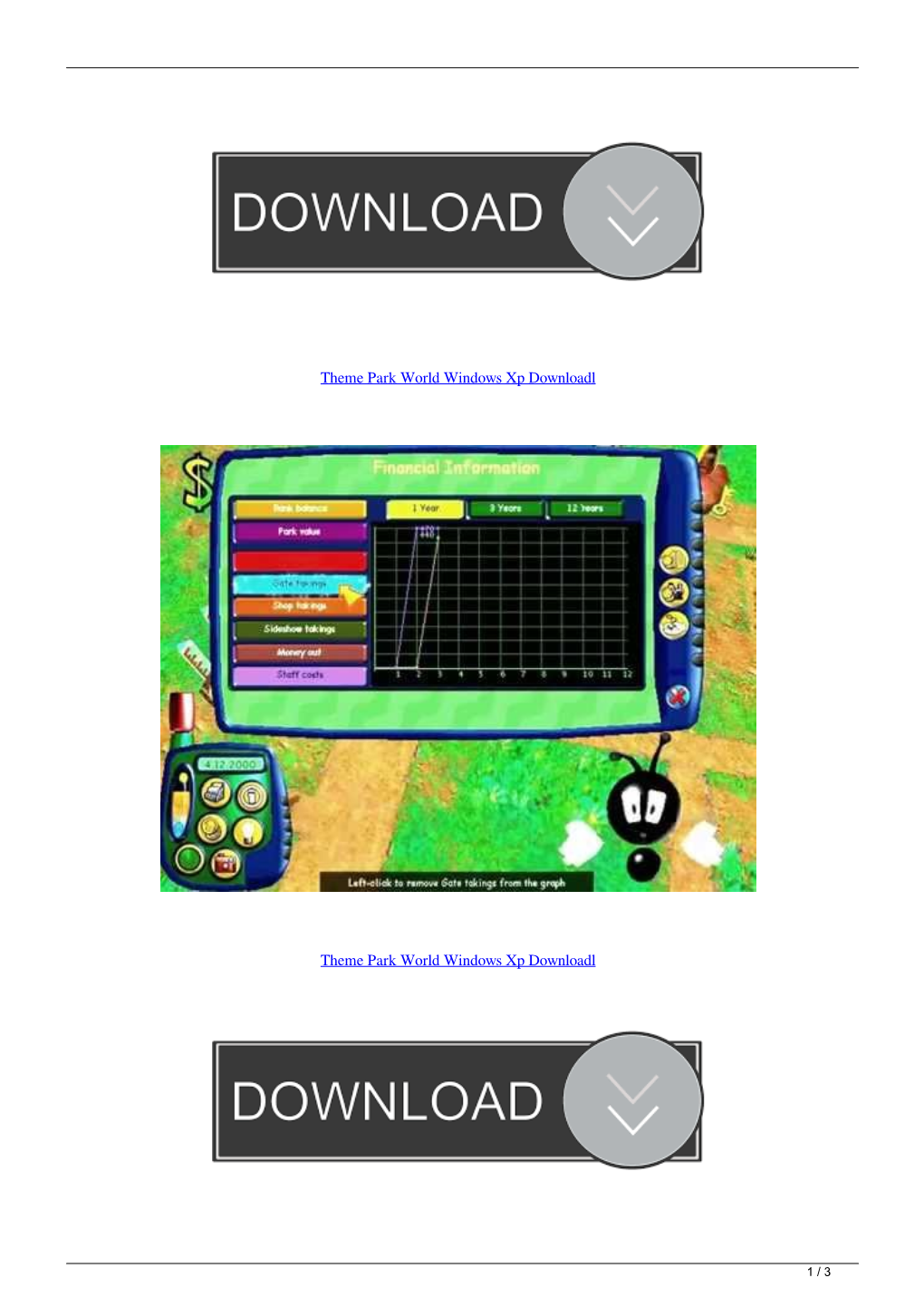 Theme Park World Windows Xp Downloadl