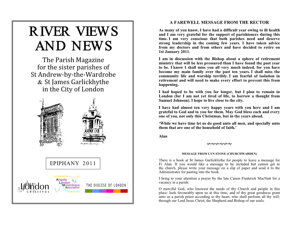 River Views and News