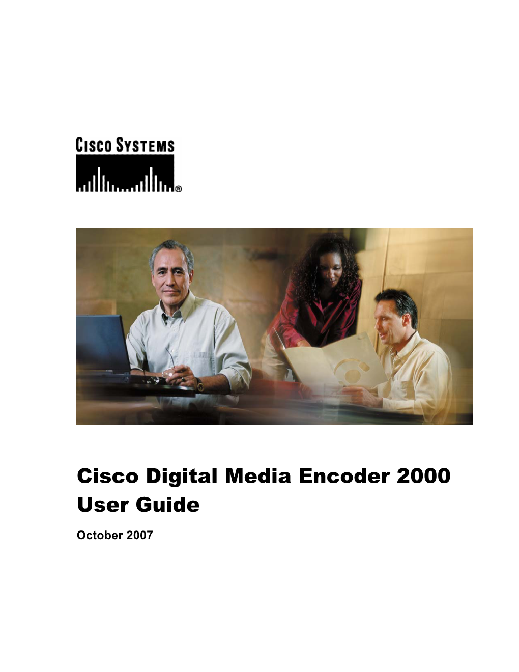 Cisco Digital Media Encoder 2000 User Guide