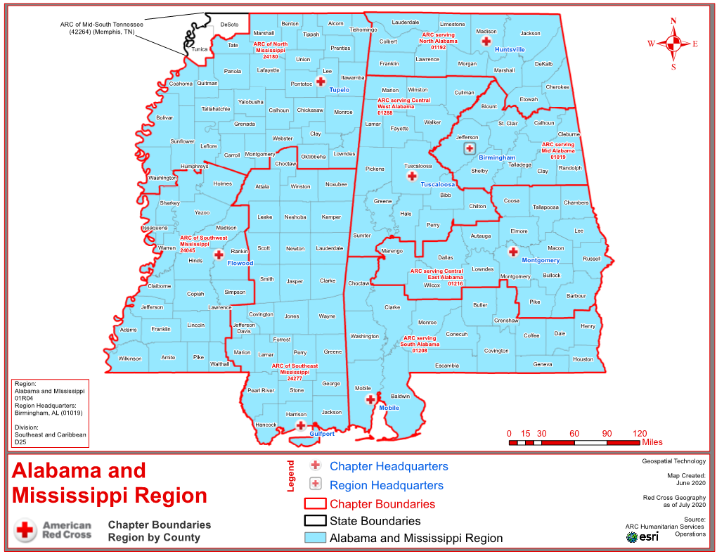 Alabama and Mississippi Region Operations